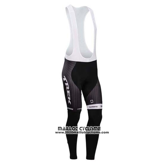 2014 Maillot Ciclismo Trek Factory Racing Rouge et Blanc Manches Longues et Cuissard